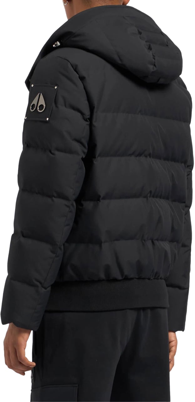 Moose Knuckles Moose Knuckles Cloud Bomber Bomberjacks Zwart M35mb005n Zwart