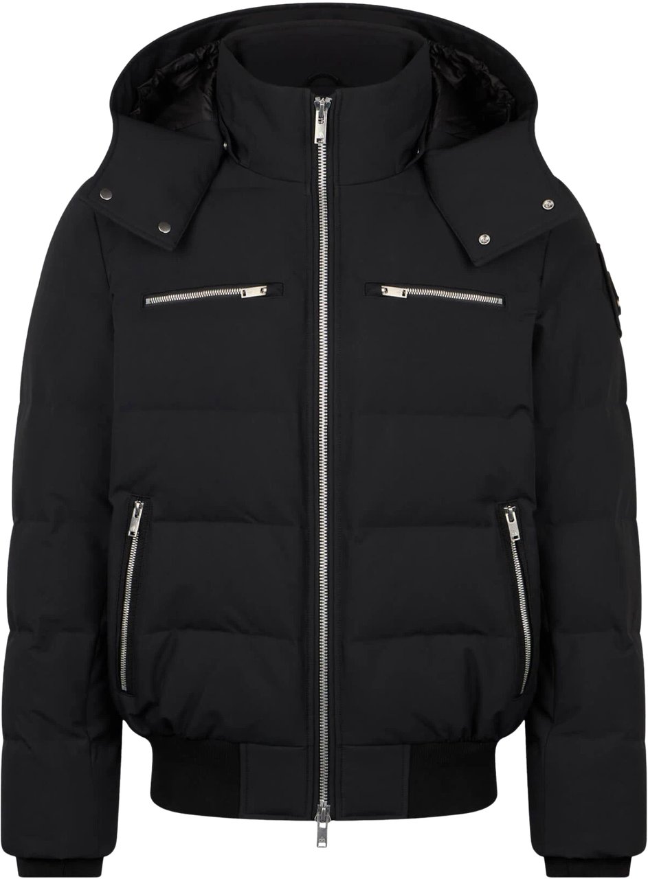 Moose Knuckles Moose Knuckles Cloud Bomber Bomberjacks Zwart M35mb005n Zwart