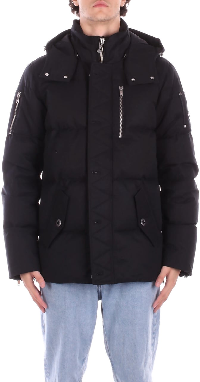 Moose Knuckles Jackets Black Zwart