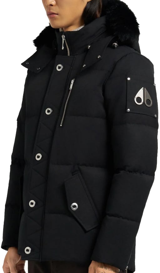 Moose Knuckles Jackets Black Zwart