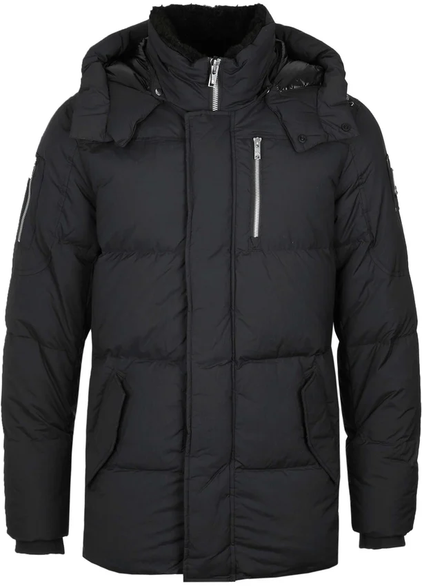 Moose Knuckles Jackets Black Zwart