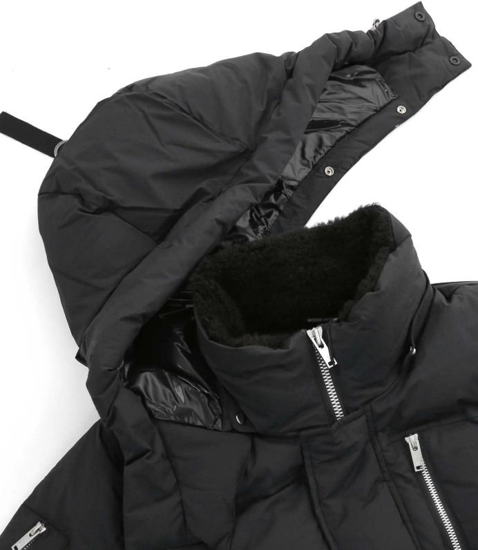 Moose Knuckles Jackets Black Zwart