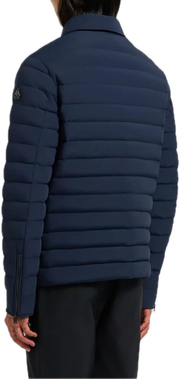 Moose Knuckles Lennox Shirt Jacket Navy Blauw