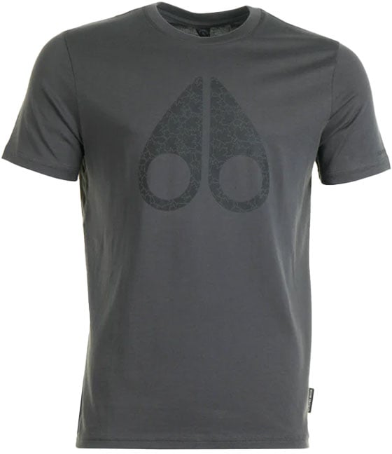 Moose Knuckles Moose Knuckles Chamblee Leaf Tee Grijs