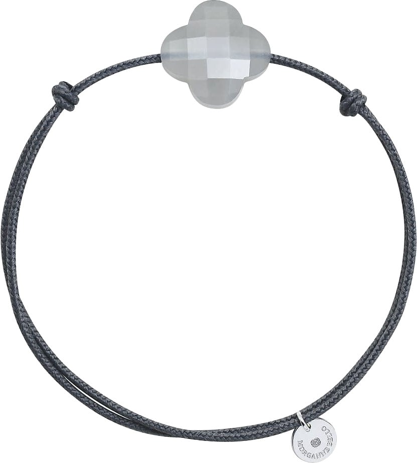 Morganne Bello Armband Cord 1015X04B118 Grijs Grijs