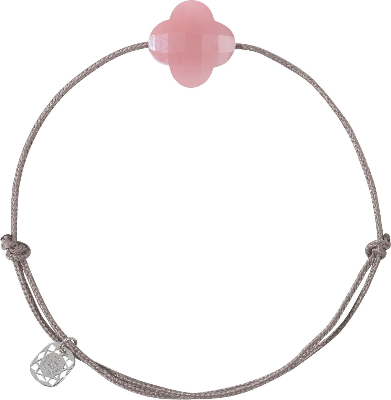 Morganne Bello Armband Cord 1015X47B145 Quartz Guava Roze