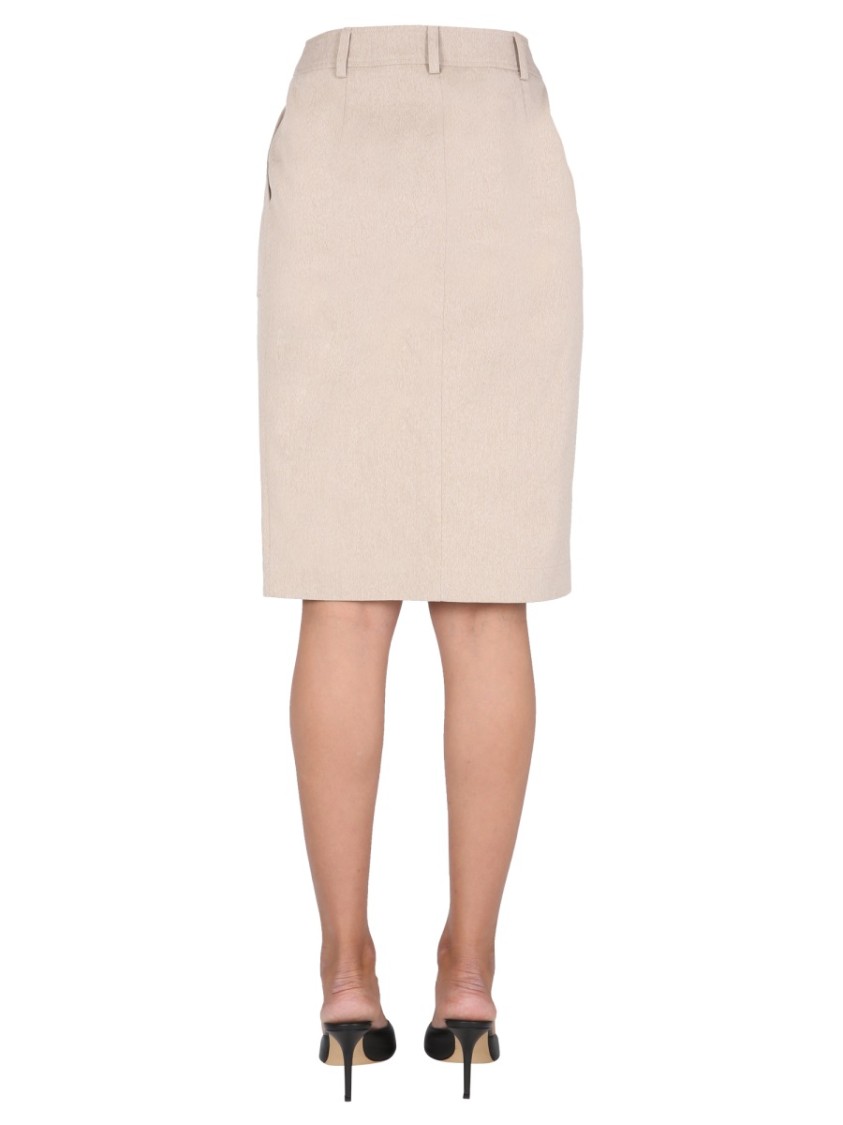 Moschino "Safari" Skirt Neutraal