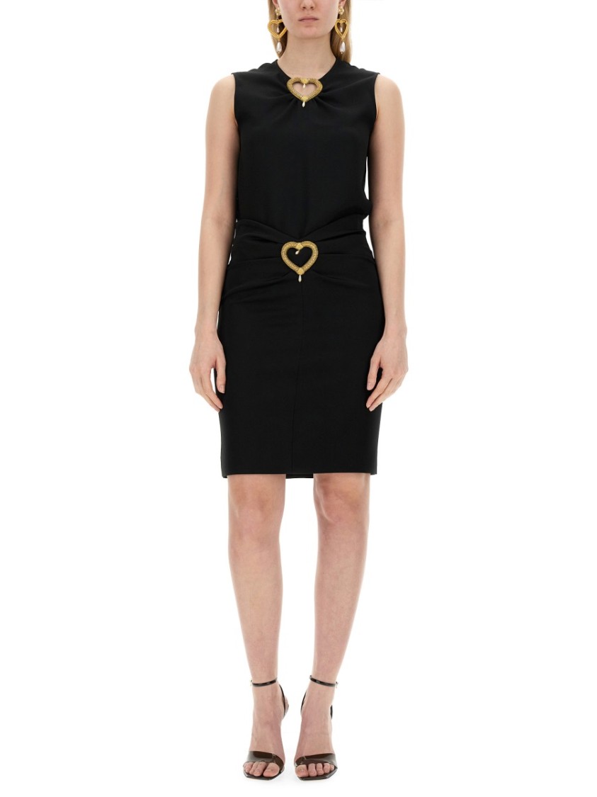 Moschino Heart Skirt Zwart