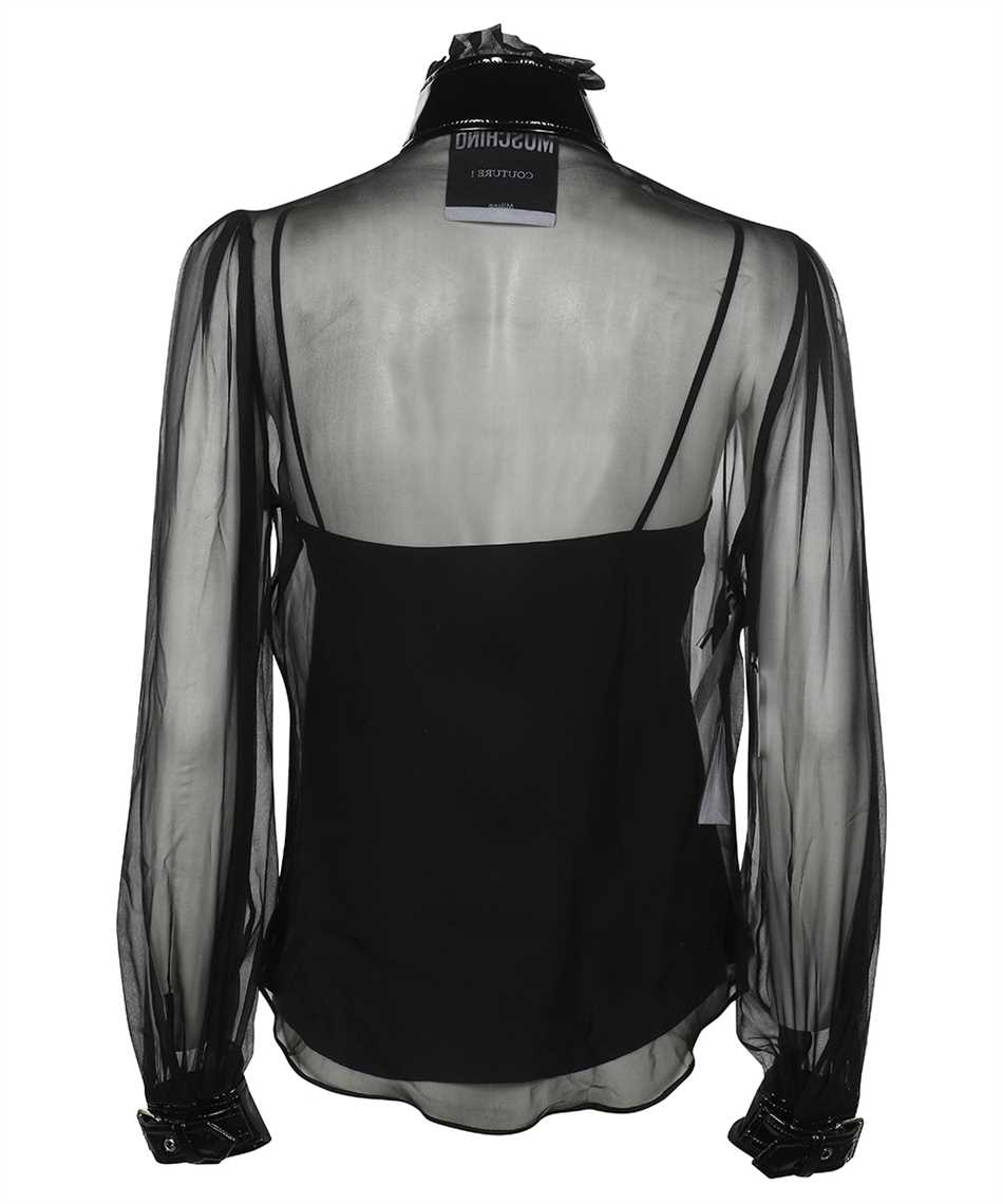 Moschino Silk blouse Zwart