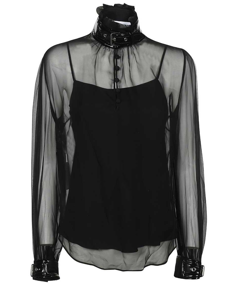 Moschino Silk blouse Zwart