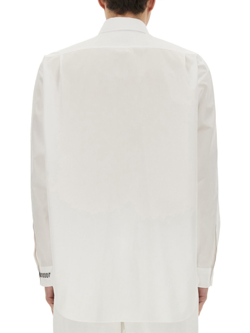 Moschino "Wristwatch Print" Shirt Wit