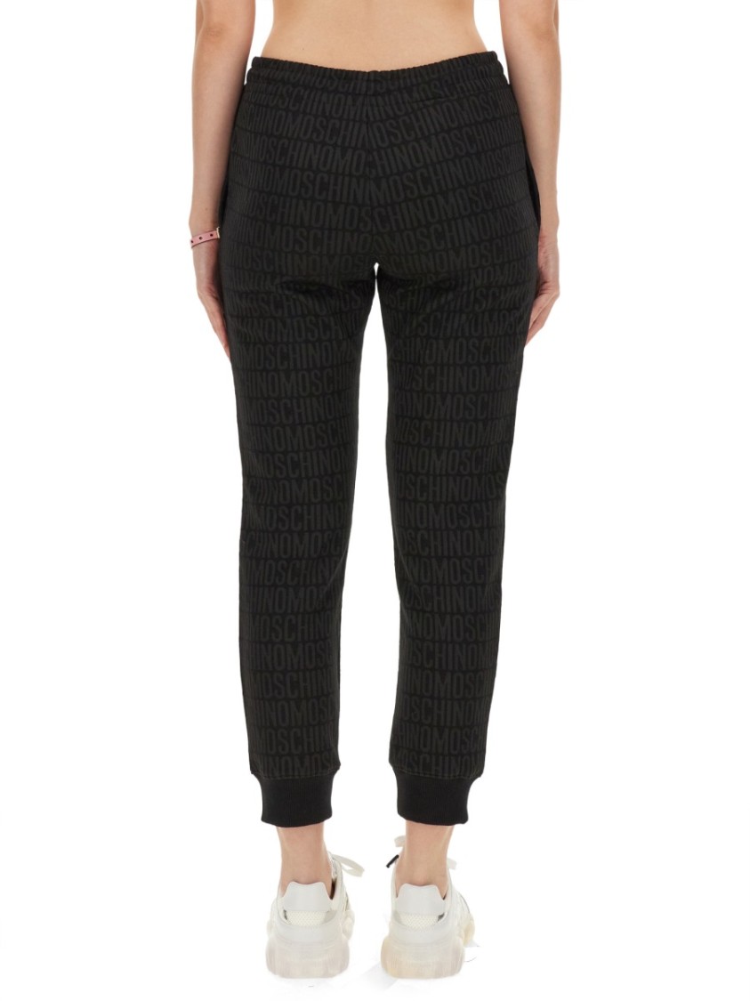 Moschino Relaxed-Fit Black Jogging Pants Zwart
