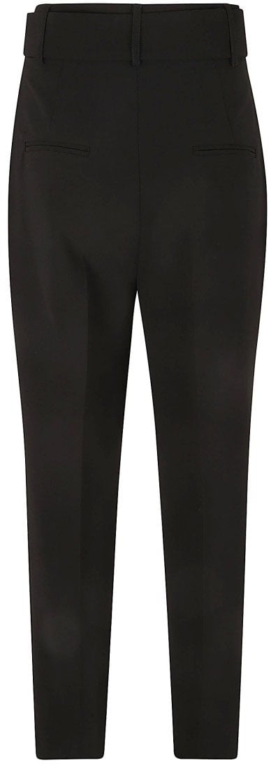 Moschino Tailored Black Trousers Zwart