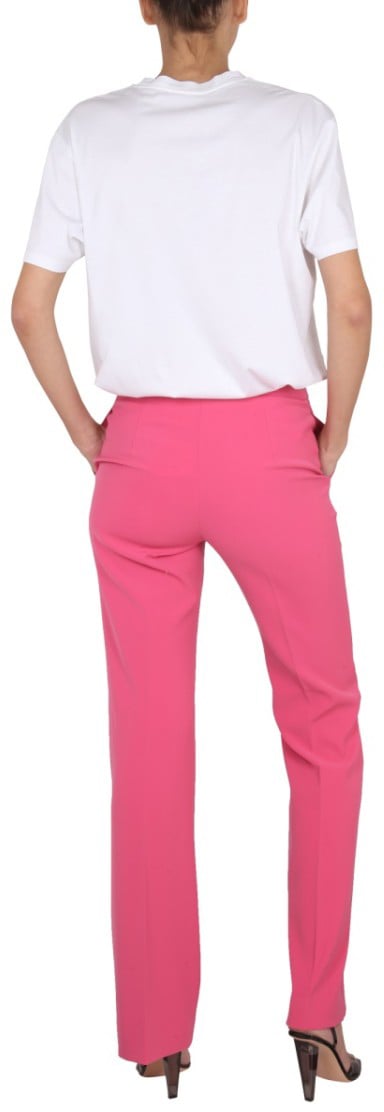 Moschino Baroque Furnishing Pants Maroon