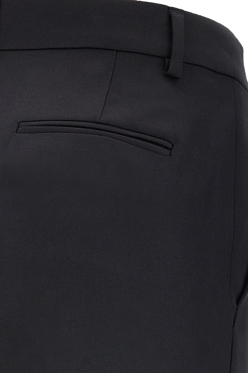Moschino Moschino Black wool pant Zwart