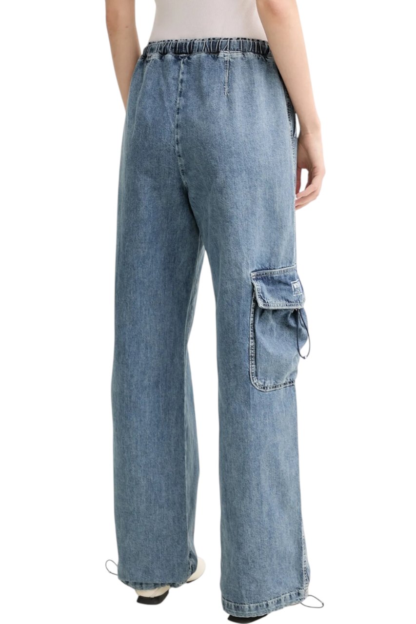 Moschino Trousers Denim Blauw