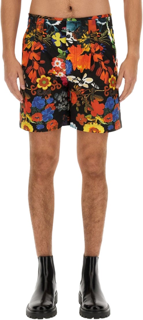 Moschino Classic Fit Bermuda Shorts Divers