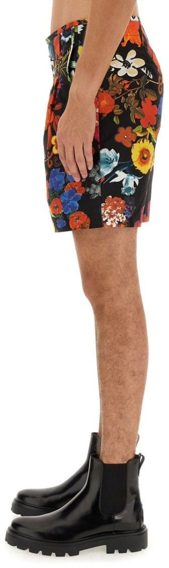 Moschino Classic Fit Bermuda Shorts Divers