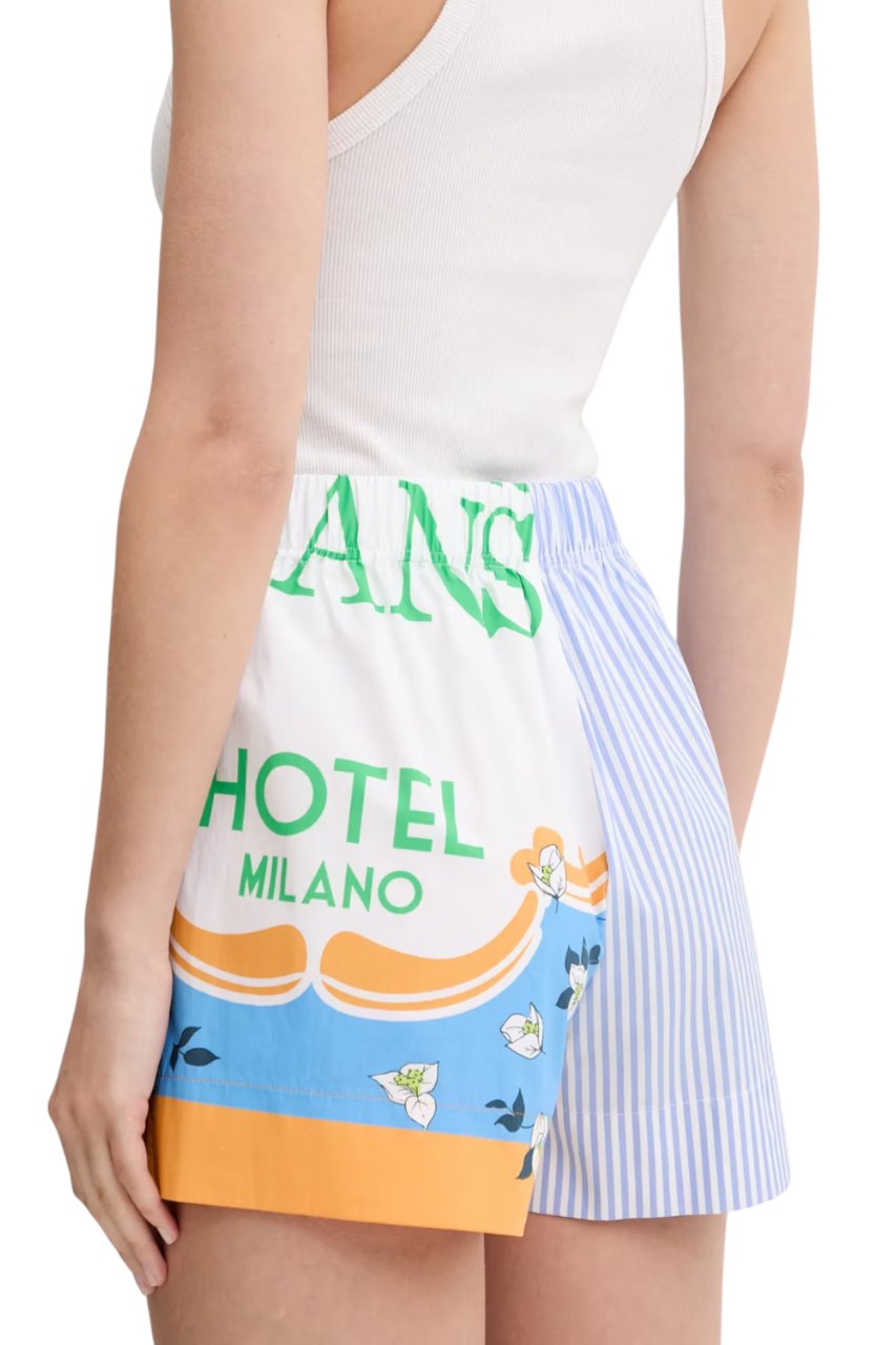 Moschino Shorts Clear Blue Blauw