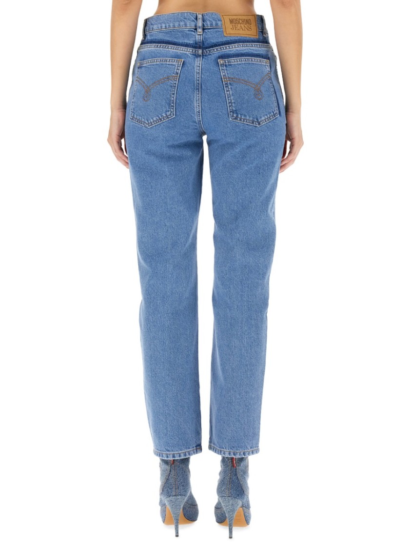 Moschino Five Pocket Jeans Blauw