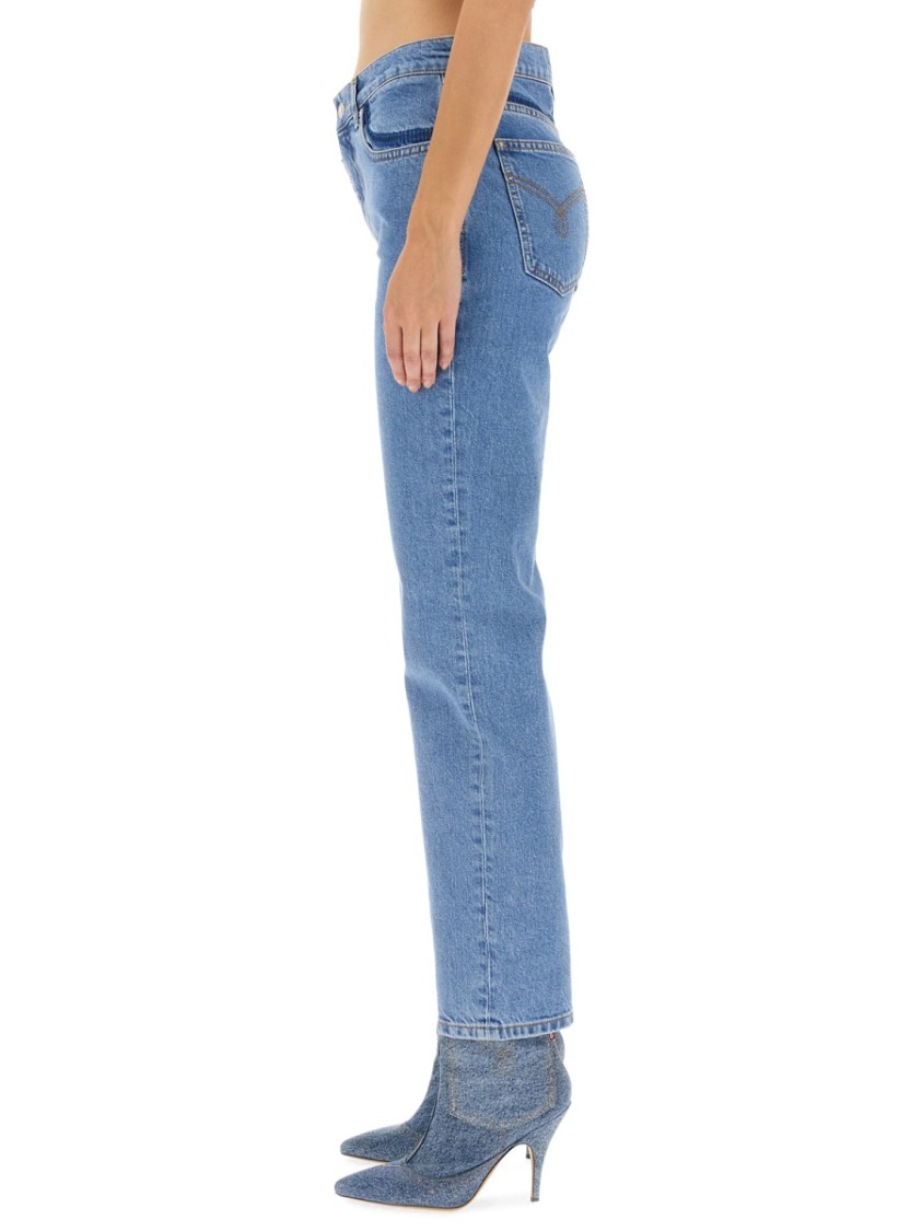 Moschino Five Pocket Jeans Blauw