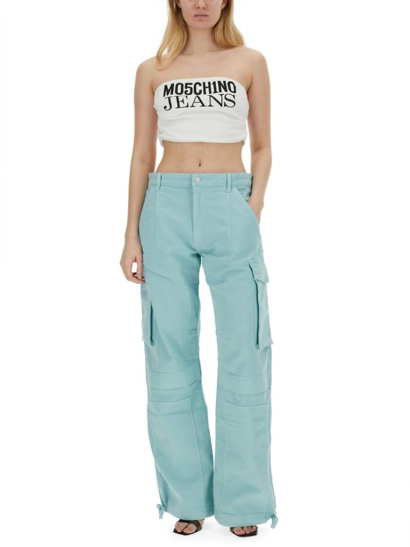 Moschino Cargo Pants Blauw