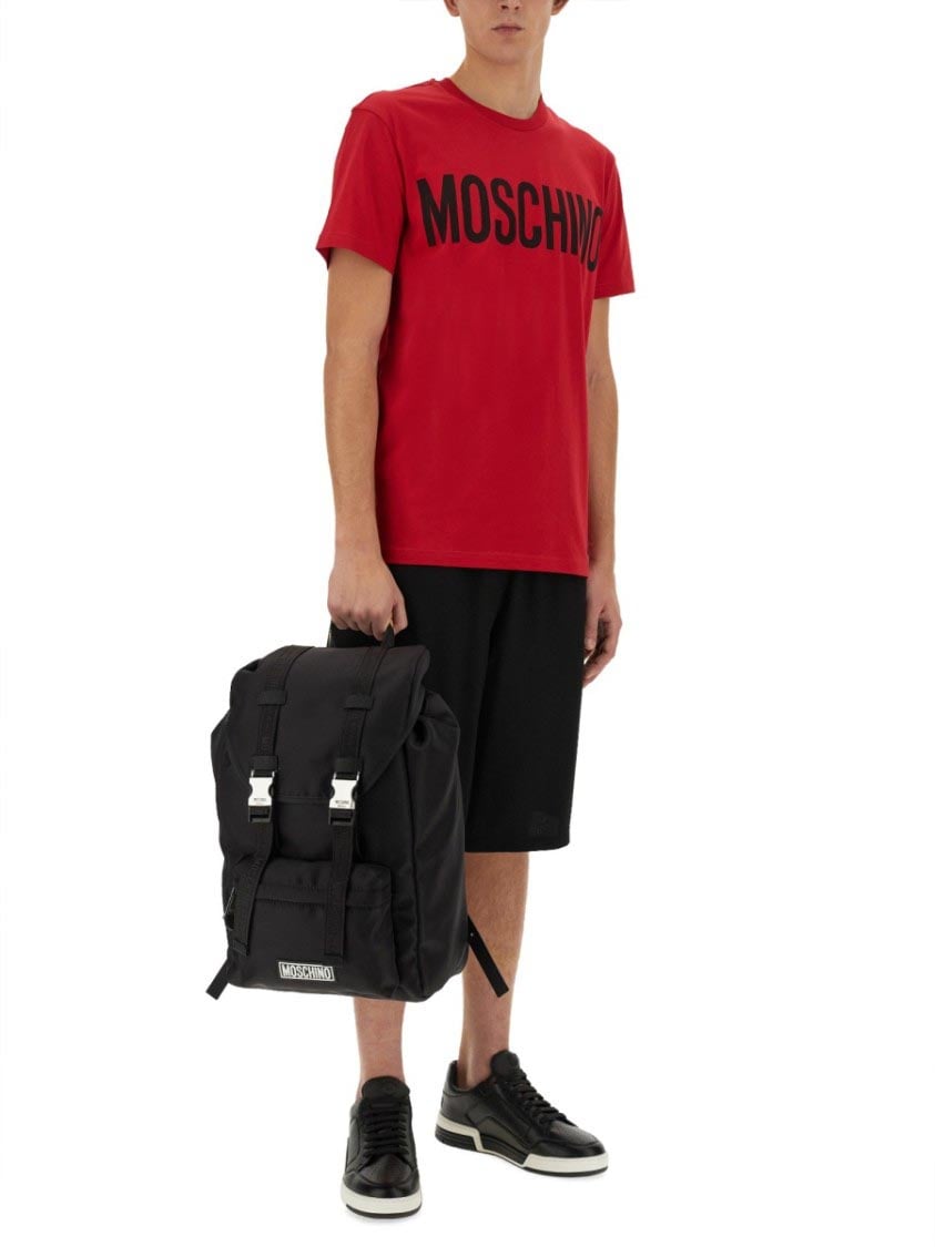 Moschino Knee-Length Bermuda Shorts Zwart