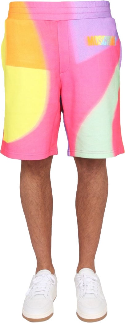 Moschino Sweatshirt Bermuda Roze