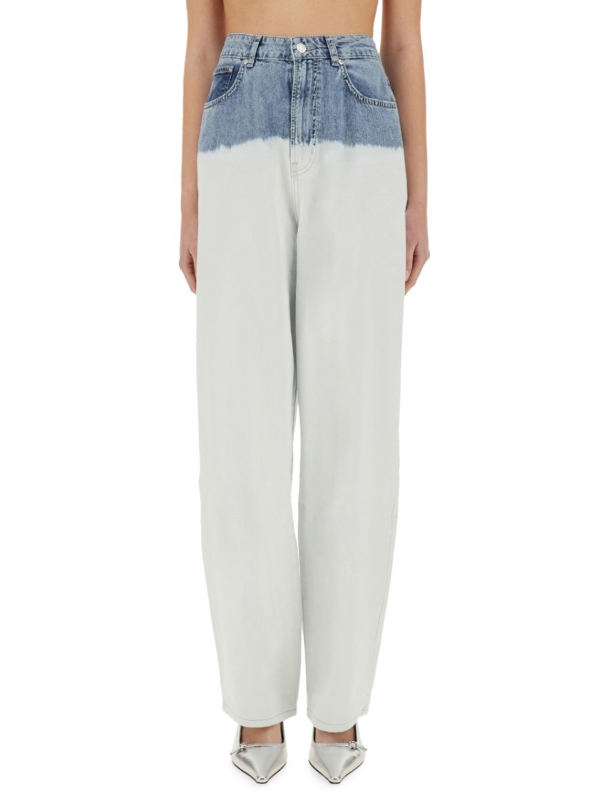 Moschino Two-Colour Jeans Wit