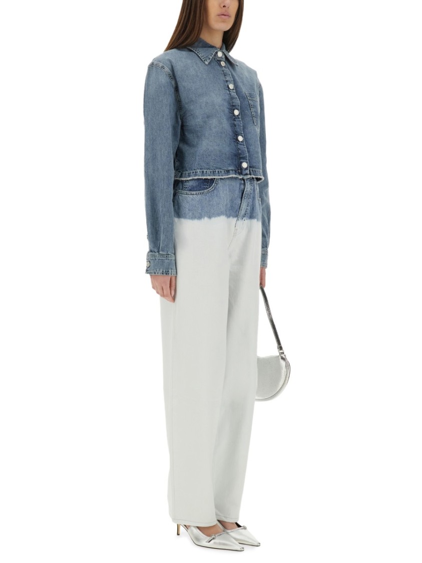 Moschino Two-Colour Jeans Wit