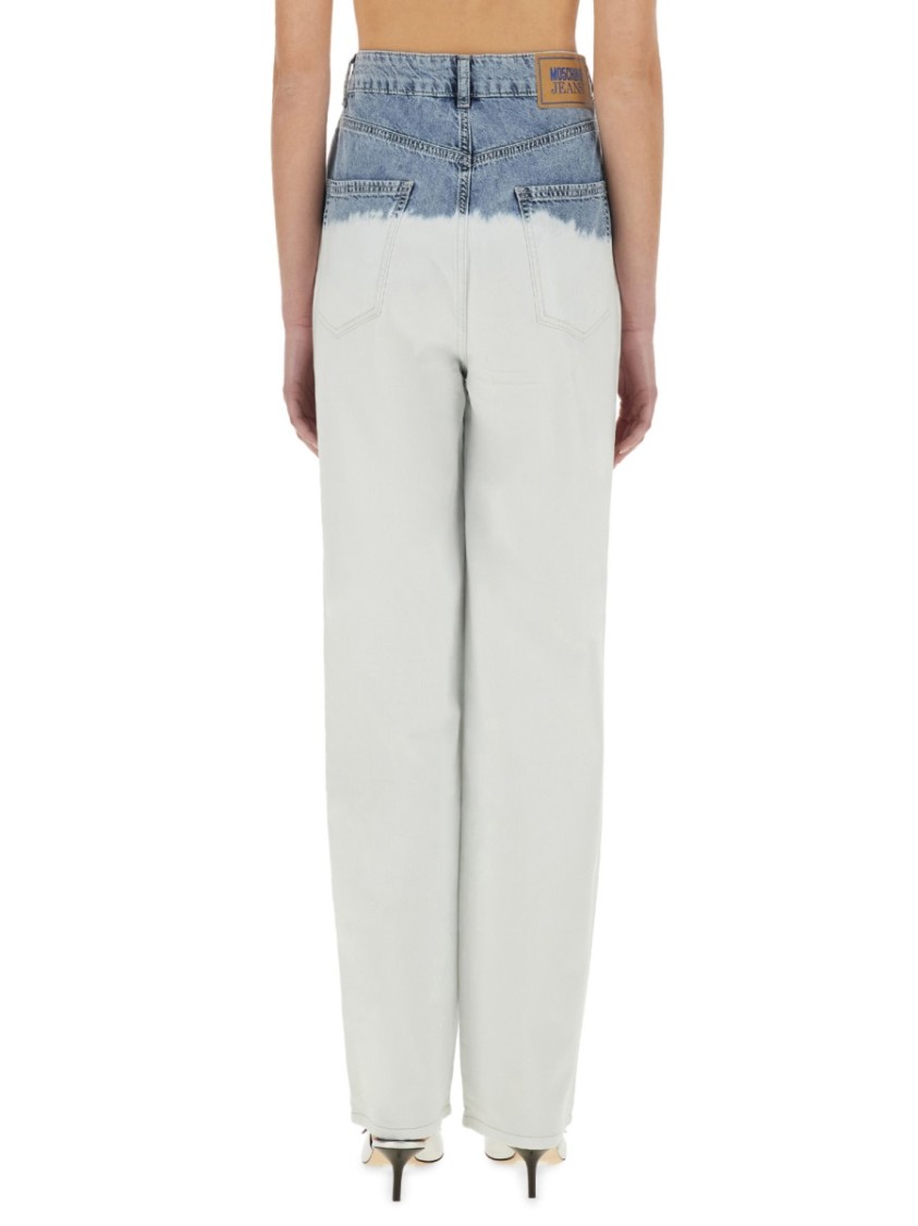 Moschino Two-Colour Jeans Wit