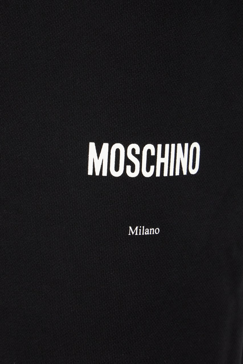 Moschino Moschino Black cotton joggers Zwart