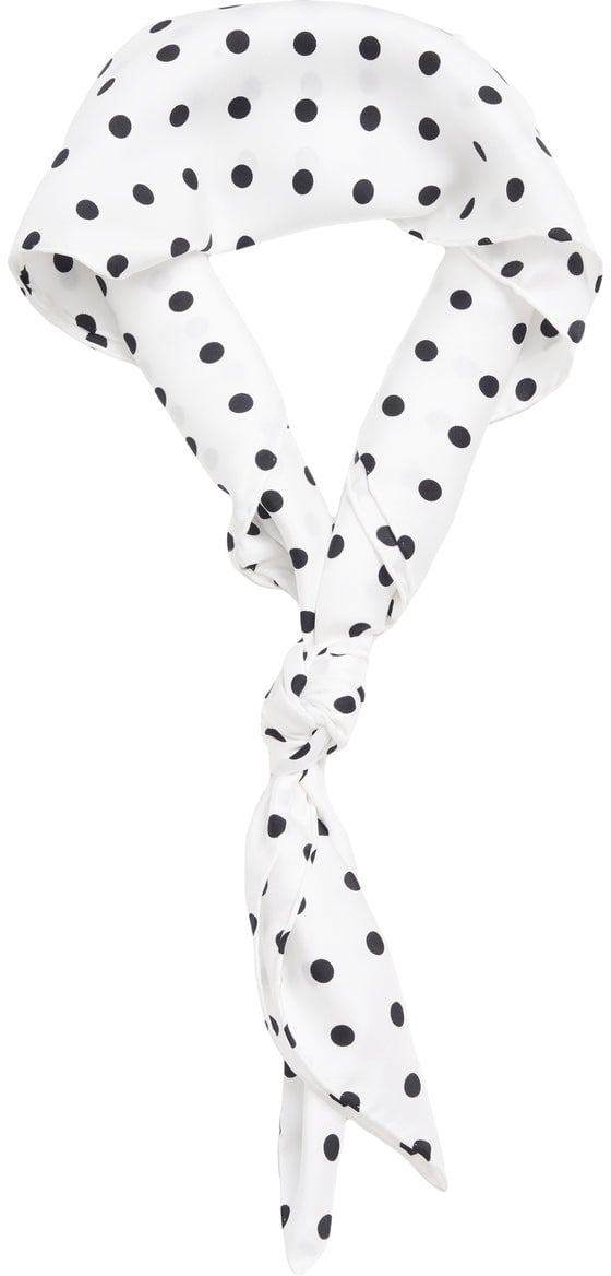 Moschino Printed foulard Wit