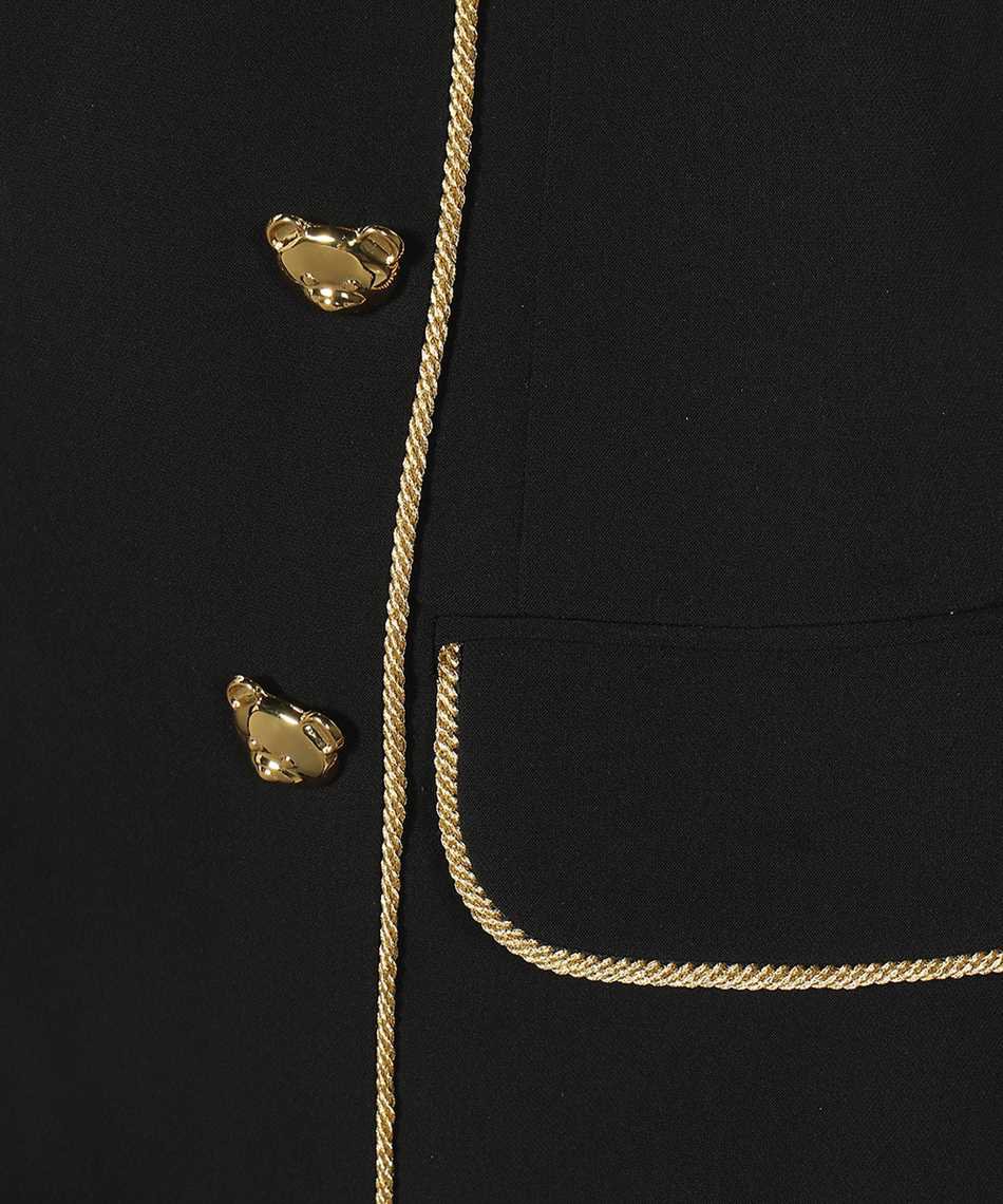 Moschino Double breasted blazer dress Zwart