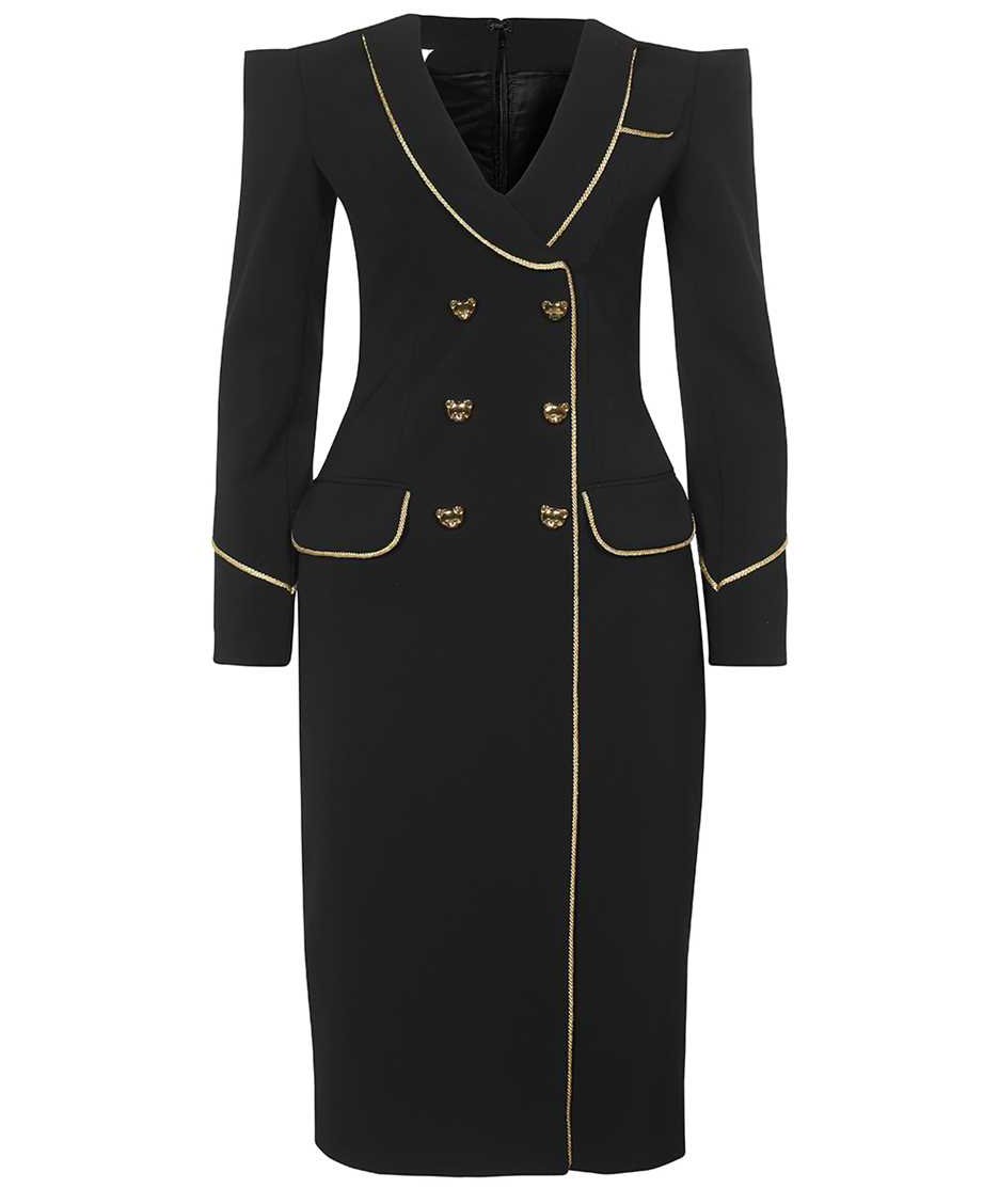 Moschino Double breasted blazer dress Zwart