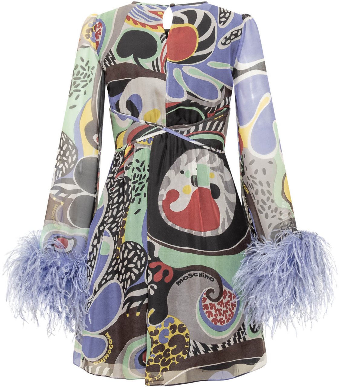 Moschino Abito Corto Paars