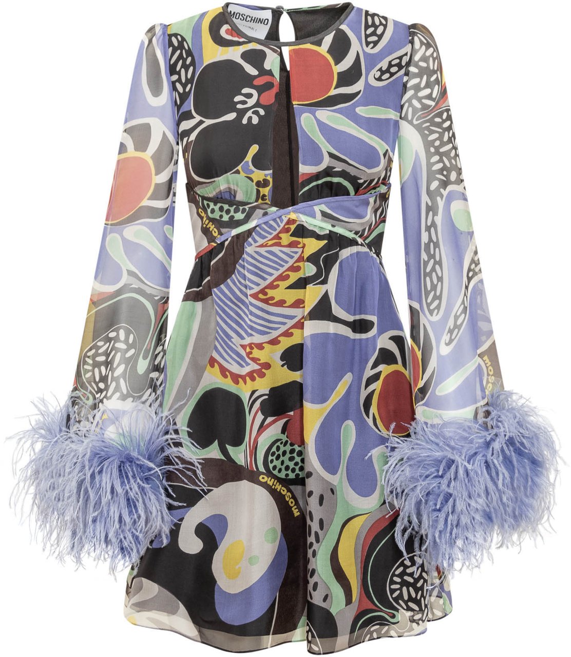 Moschino Abito Corto Paars