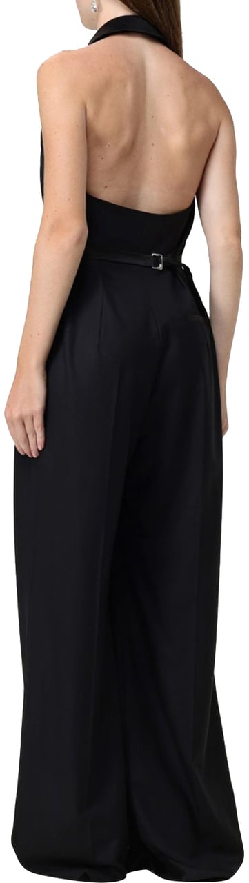 Moschino Trousers Fantasia Nero Zwart