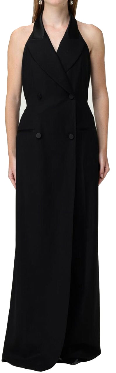 Moschino Trousers Fantasia Nero Zwart