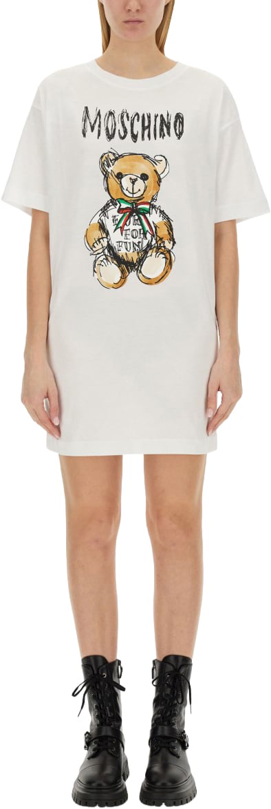 Moschino Moschino Abiti Bianco Wit