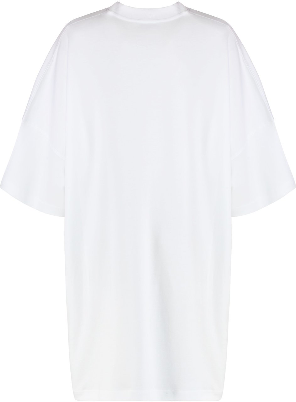 Moschino Cotton mini-dress Wit