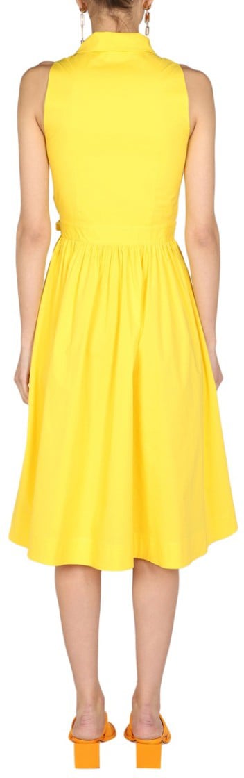 Moschino Heart Pockets Dress Goud