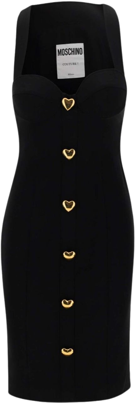 Moschino Moschino Abiti Nero Zwart