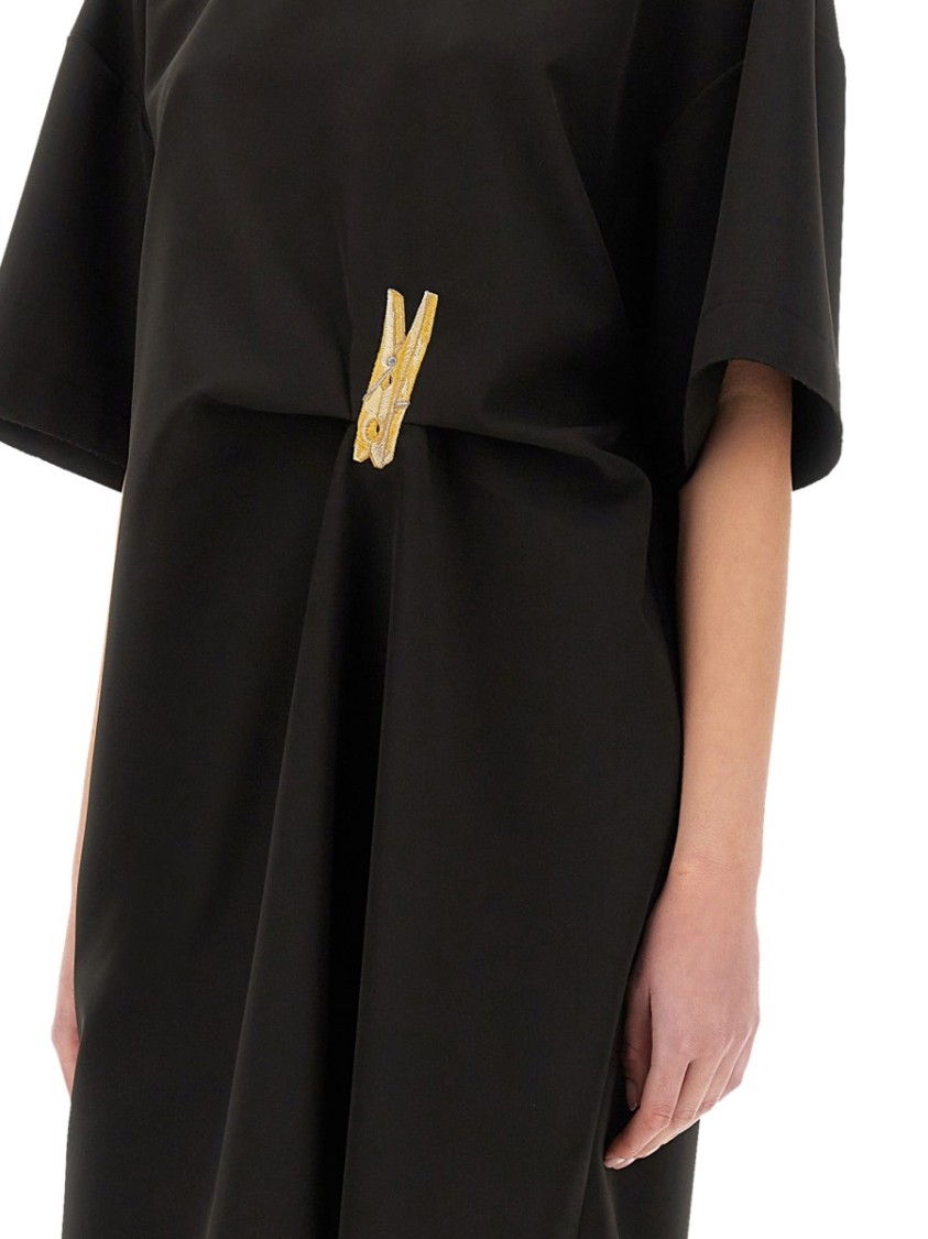 Moschino "Urban" Dress Zwart