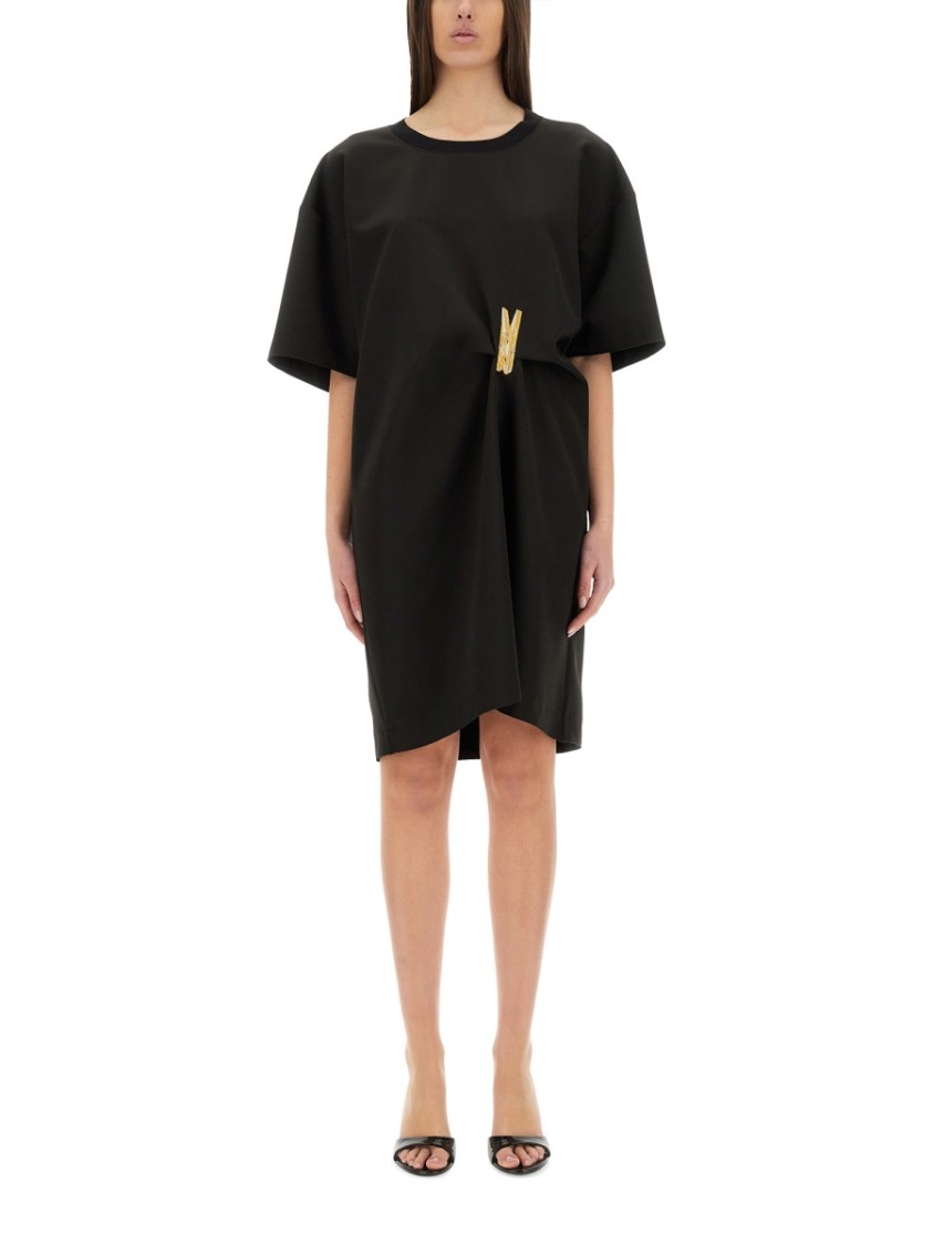 Moschino "Urban" Dress Zwart