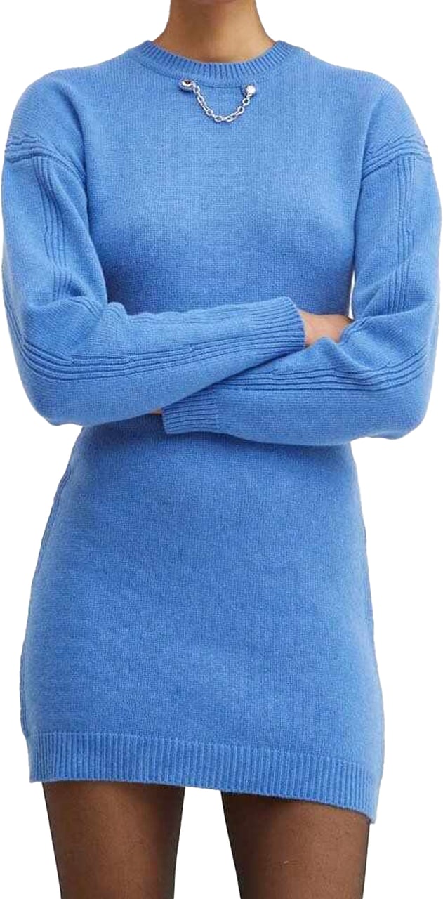 Moschino Dresses Clear Blue Blauw
