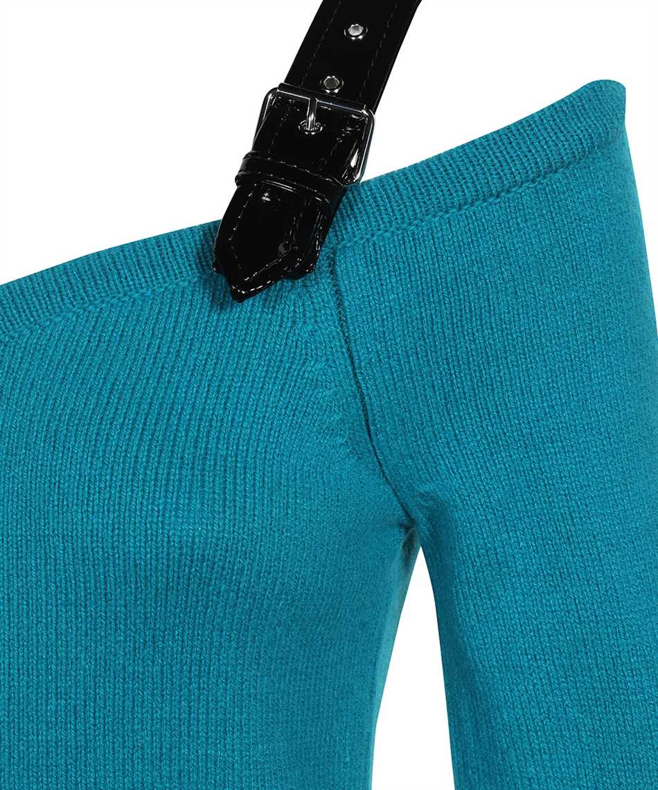 Moschino Wool-blend dress Groen