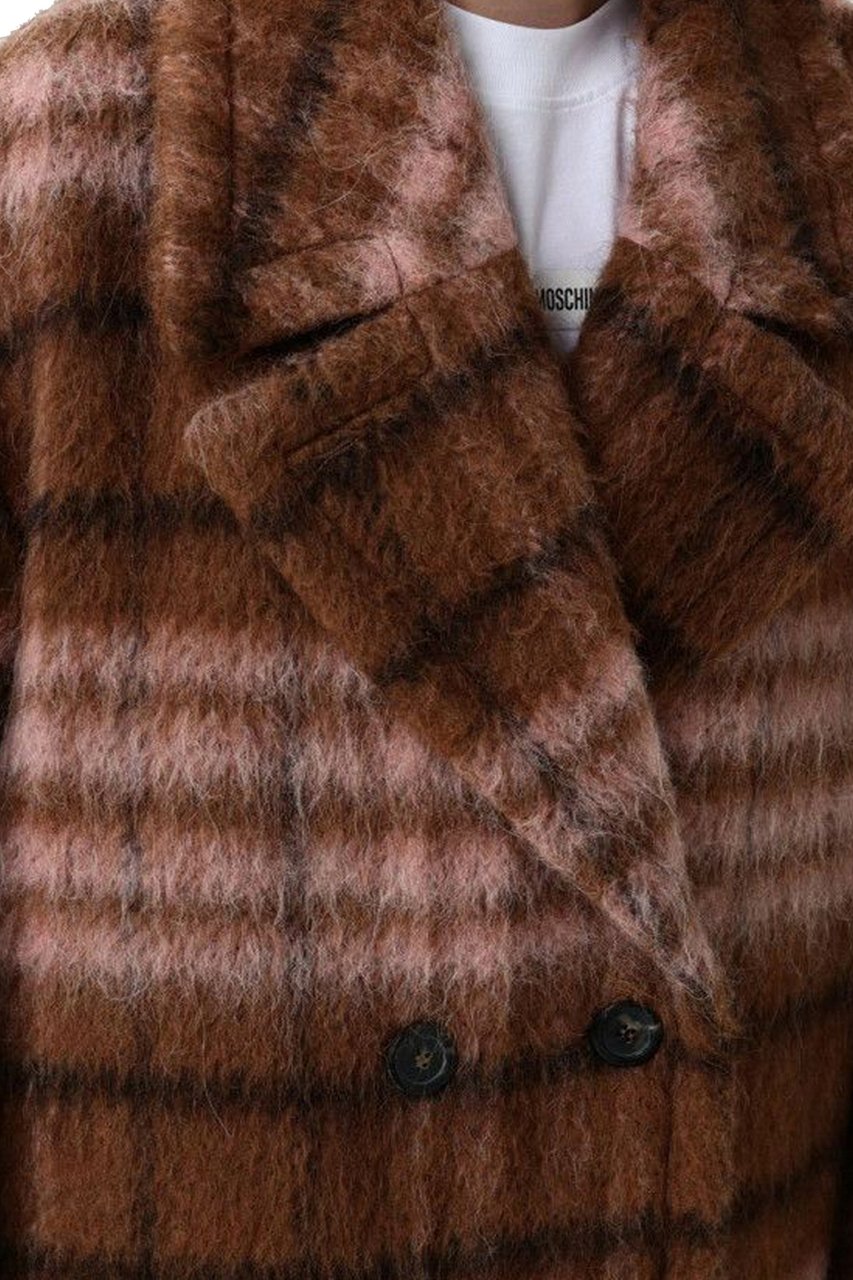 Moschino Coats Fantasia Marrone Divers
