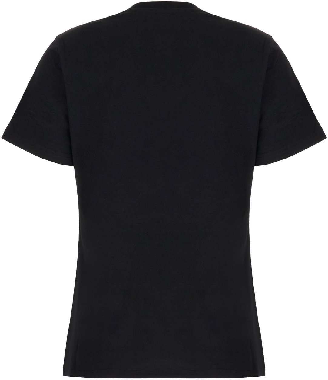 Moschino Moschino Black cotton t-shirt Zwart