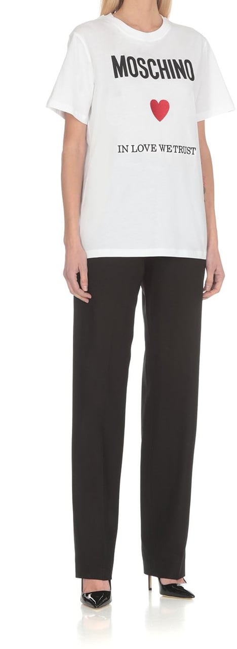 Moschino Moschino T-shirt E Polo Bianco Wit